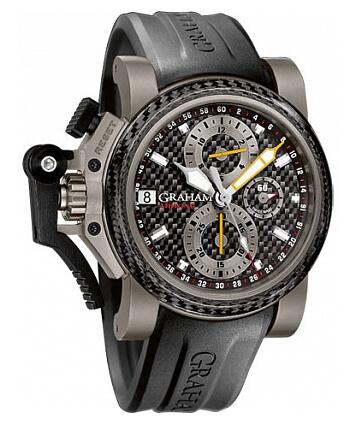 Graham Chronofighter Oversize Titanium Airwing Black Carbon 2OVKI.B09A Replica Watch